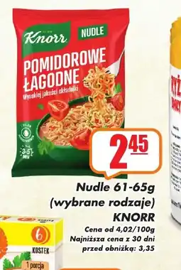 Sezamek Knorr Nudle oferta