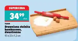 Biedronka Drewniana stolnica bambusowa, dwustronna oferta