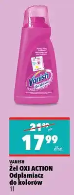 Biedronka Odplamiacz do kolorów OXI ACTION oferta