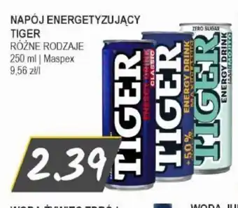 Słoneczko Napój energetyzujący Tiger oferta