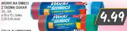 Słoneczko Worki na śmieci z taśmą Oskar oferta