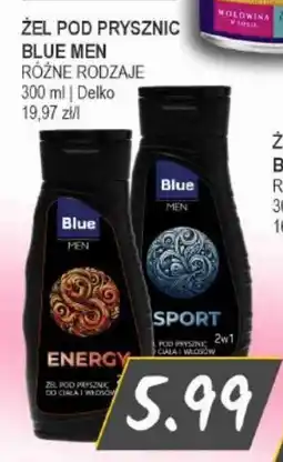 Słoneczko Blue Men żel pod prysznic oferta