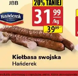 API MARKET Hańderek Kiełbasa swojska oferta