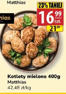 API MARKET Matthias Kotlety mielone oferta