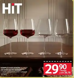 Selgros Zestaw kieliszków Modern oferta