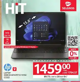 Selgros Laptop HP oferta