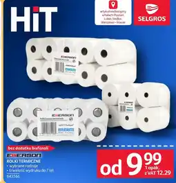 Selgros Rolka termiczna Emerson oferta