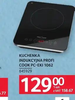 Selgros Kuchenka indukcyjna Profi Cook oferta