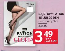 Selgros Rajstopy Pation oferta