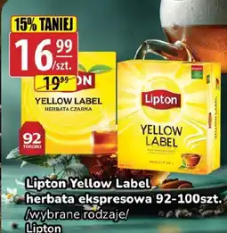 API MARKET Lipton Yellow Label herbata ekspresowa oferta
