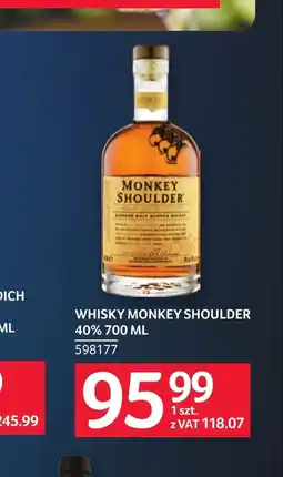 Selgros Whisky Monkey Shoulder oferta