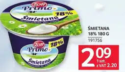 Selgros Śmietana Zott oferta