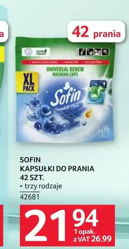 Selgros Kapsułki do prania Sofin oferta