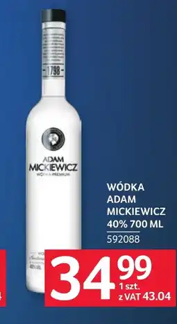 Selgros Wódka Adam Mickiewicz oferta