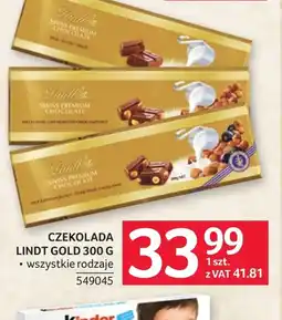 Selgros Czekolada Lindt oferta