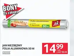 Selgros Folia aluminiowa Jan Niezbędny oferta
