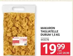 Selgros Makaron Tagliatelle oferta