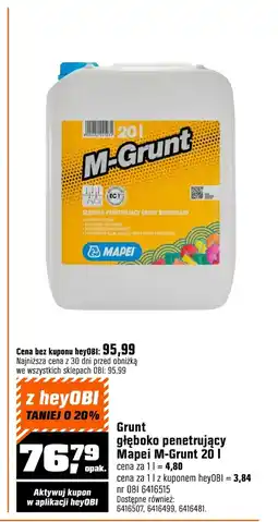 OBI Grunt Mapei oferta