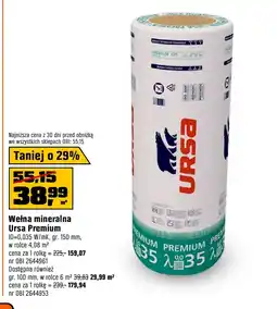 OBI Wełna mineralna Ursa oferta