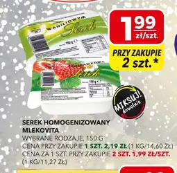 Top Market Serek homogenizowany Mlekovita oferta
