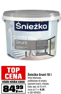 OBI Farba Śnieżka oferta