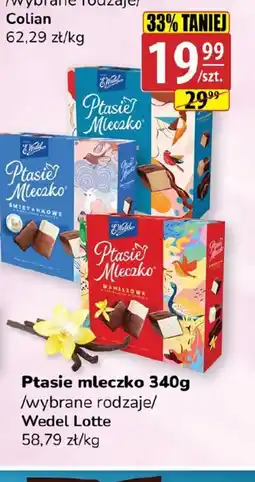 API MARKET Wedel Lotte Ptasie mleczko oferta