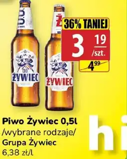 API MARKET Piwo Zywiec oferta