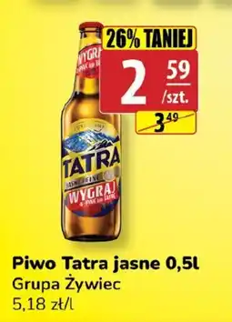 API MARKET Piwo Tatra jasne oferta