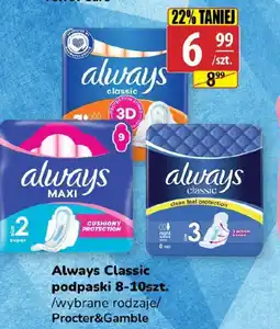 API MARKET Always podpaski oferta