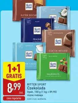 ALDI Czekolada, różne rodzaje 1+1 GRATIS oferta