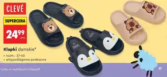 Biedronka Klapki damskie oferta