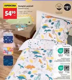 Biedronka Komplet pościeli bawełnianej oferta