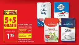 Biedronka Cukier biały 1 kg oferta