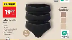 Biedronka Majtki damskie 3 pak oferta