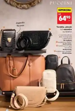 Biedronka Torebka, plecak lub saszetka na telefon oferta