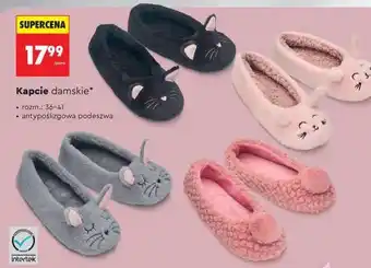 Biedronka Kapcie damskie oferta