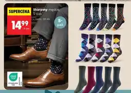 Biedronka Skarpety męskie, 5-pak oferta
