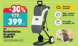 Biedronka Rozdrabniacz do gałęzi, 2500 W oferta