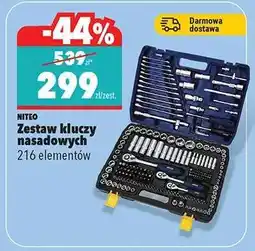 Biedronka NITEO Zestaw kluczy nasadowych oferta