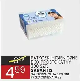 Wafelek Patyczki higieniczne box prostokątny oferta
