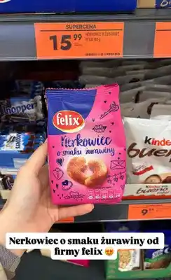 Biedronka Nerkowiec o smaku żurawinowy oferta