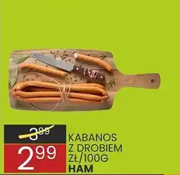 Wafelek Kabanos z drobiem ham oferta