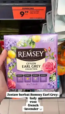 Biedronka Herbata Ceylon Earl Grey Collection oferta