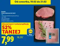 Lidl Rzeźnik schab wieprzowy bez kości oferta