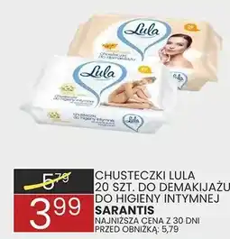 Wafelek Chusteczki do demakijażu Lula Baby intymne Sarantis oferta