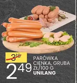 Wafelek Parówka cienka, gruba oferta