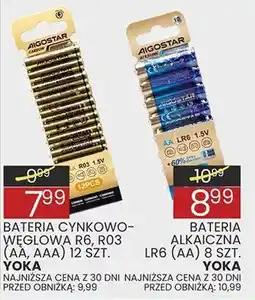Wafelek Bateria cynkowo-węglowa R6, R03 (AA, AAA) 12 szt oferta