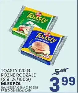 Wafelek Ser toasty różne rodzaje oferta