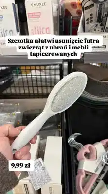 Biedronka Szczotka do usuwania futra zwierząt z ubrań i mebli tapicerowanych oferta