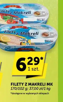 Groszek MK Filety z Makreli oferta